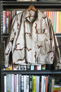 The Team Jacket in Cotton Ripstop Desert Camo