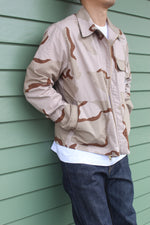 The Team Jacket in Cotton Ripstop Desert Camo